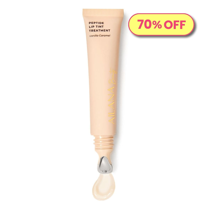 Peptide Lip Gloss | Perfectly Imperfect - Vanilla Caramel (Clear)
