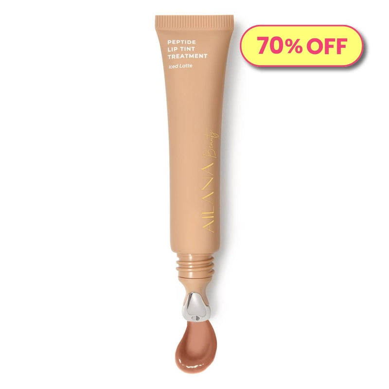 Peptide Lip Gloss | Perfectly Imperfect - Iced Latte (Nude)