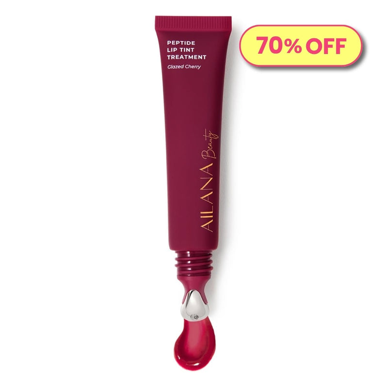 Peptide Lip Gloss | Perfectly Imperfect - Glazed Cherry (Sheer Red)