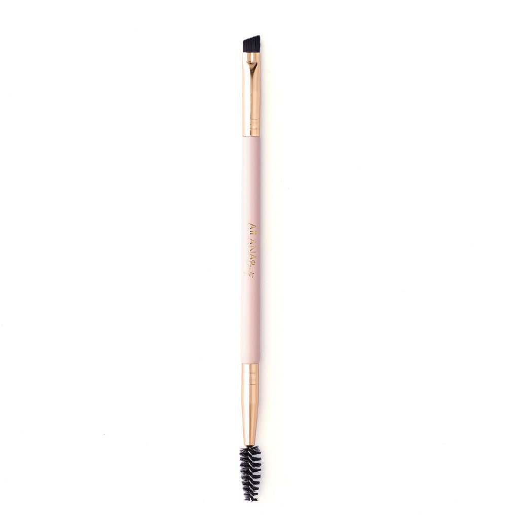 Angled brow brush henna tint