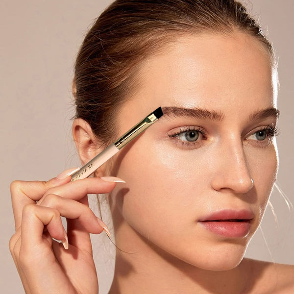 angled eyebrow tint brush