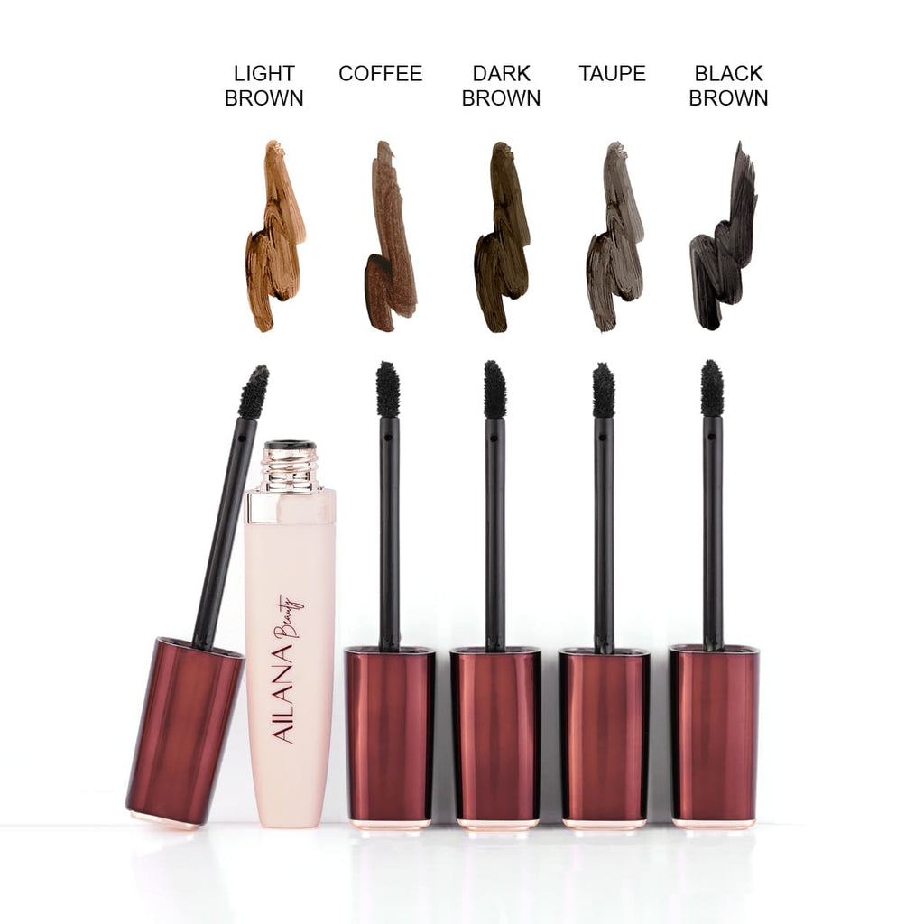 group of Instant Brow Tint with dark brown