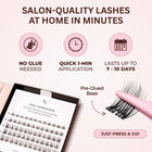 Pre-Glued Lash Extensions - First Impression (Natural)