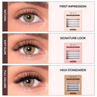 Pre-Glued Lash Extensions - First Impression (Natural)